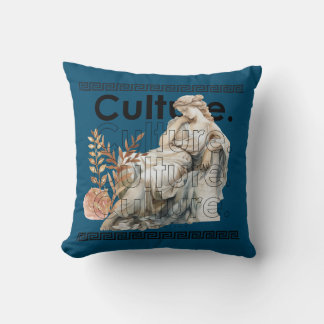 Culture throw pillow