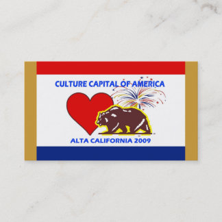 CultureCapital 2009 Notecard Business Card