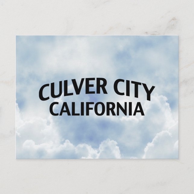 Culver City California Postcard (Front)