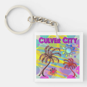 Culver City Happy and Hope Kaychain Keychain