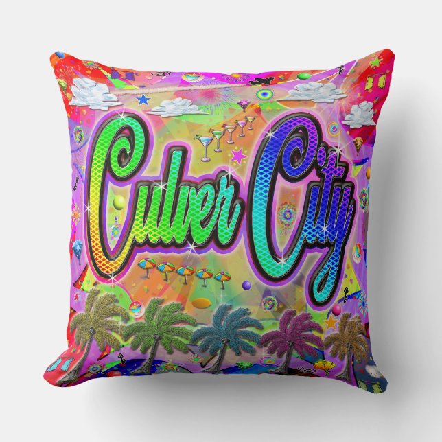 Culver City Vista Express Pillow (Front)