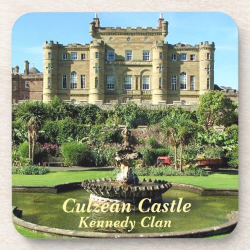 Culzean Castle  Kennedy Clan Drink Coaster