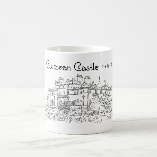 Culzean Castle Scotland Coffee Mug (Center)
