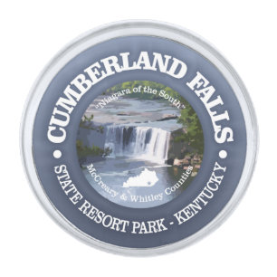 Cumberland Falls SRP Silver Finish Lapel Pin