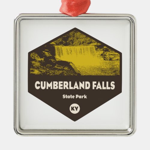 Cumberland Falls State Park Kentucky Metal Ornament