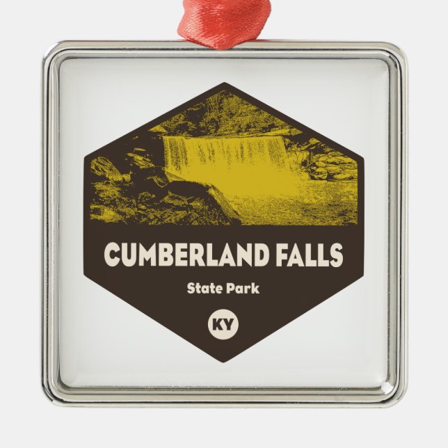 Cumberland Falls State Park Kentucky Metal Ornament (Front)