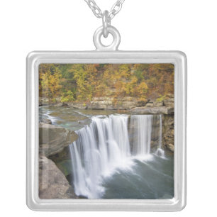 Cumberland Falls State Park near Corbin Kentucky Silver Plated Necklace