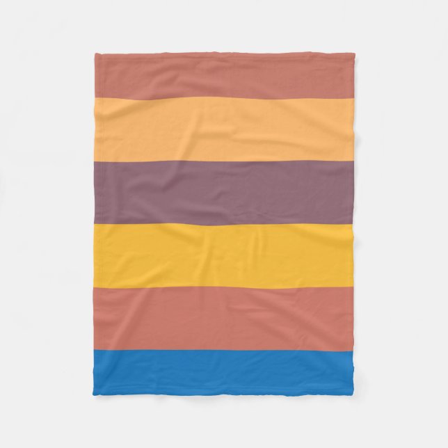 Cumberland Gap Colors Fleece Blanket (Front)