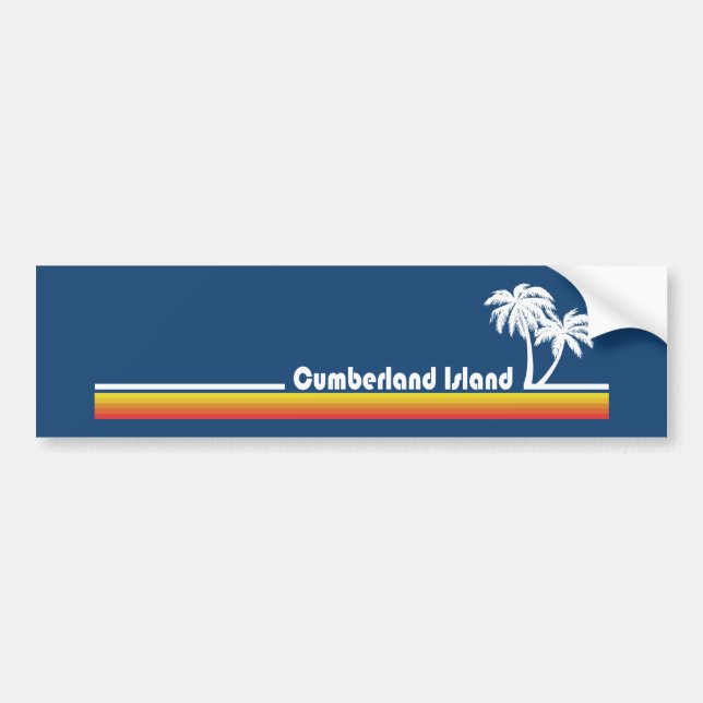 Cumberland Island Georgia Bumper Sticker (Front)