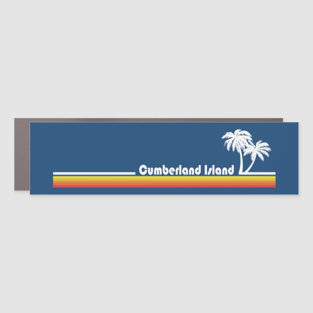 Cumberland Island Georgia Car Magnet (Front)