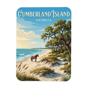 Cumberland Island Georgia Magnet