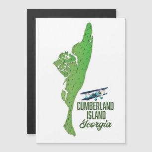 Cumberland island Georgia Map