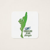 Cumberland island Georgia Map (Back)