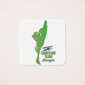 Cumberland island Georgia Map (Front)