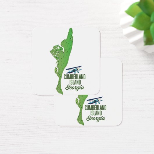 Cumberland island Georgia Map (Desk)