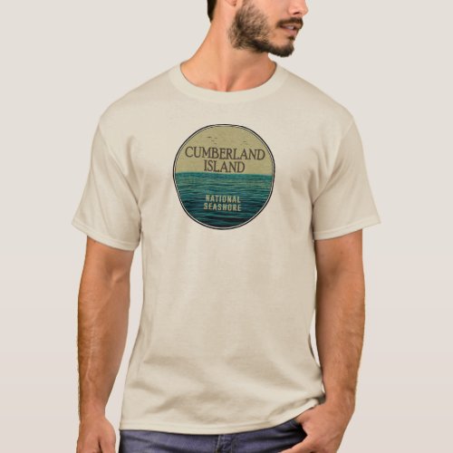 Cumberland Island National Seashore Ocean Birds T_Shirt