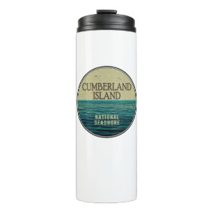 Cumberland Island National Seashore Ocean Birds Thermal Tumbler