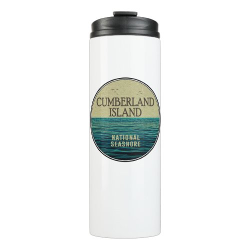 Cumberland Island National Seashore Ocean Birds Thermal Tumbler
