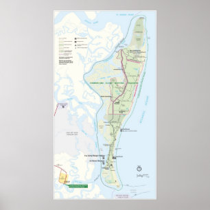 Cumberland Island National Seashore Poster