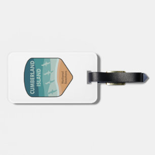 Cumberland Island National Seashore Seagulls Luggage Tag