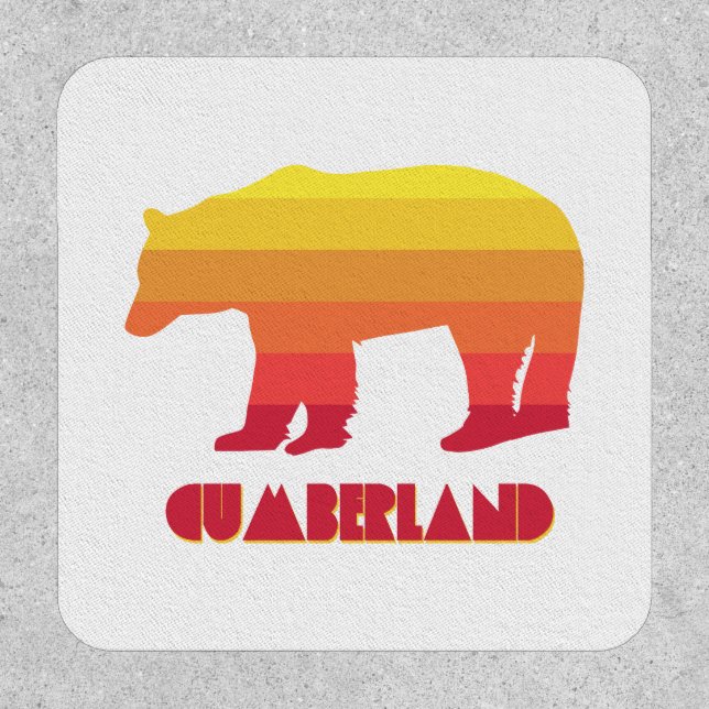 Cumberland Maryland Rainbow Bear Patch (Front)