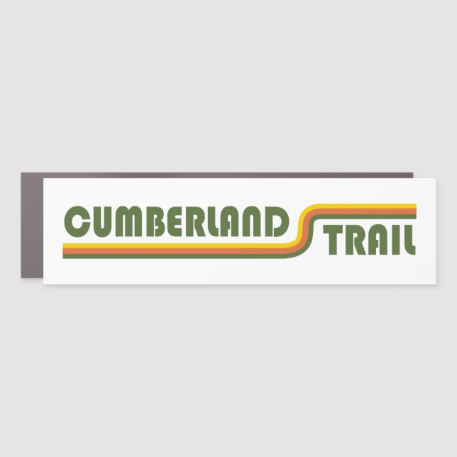 Cumberland Trail Tennessee Car Magnet (Front)