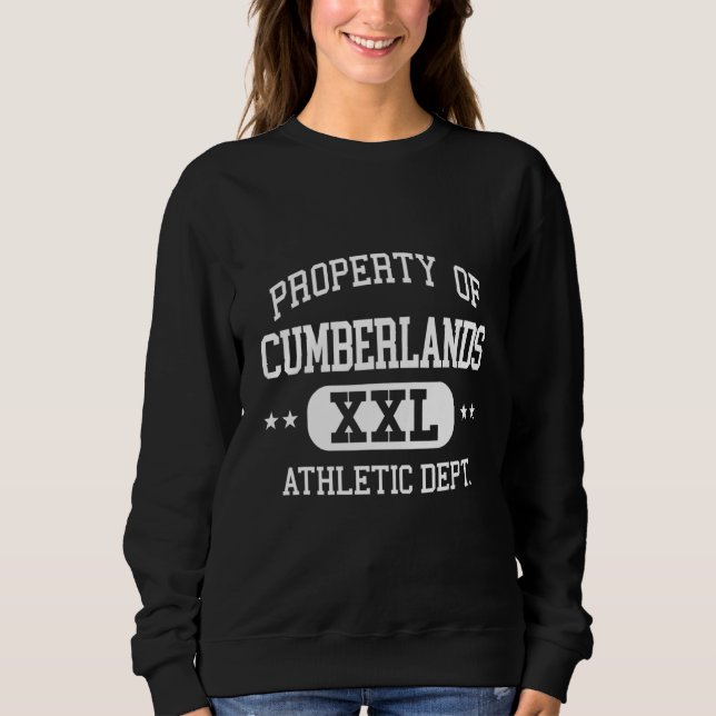Cumberlands Retro Athletic Property Dept Sweatshirt (Front)