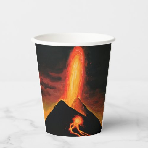 Cumbre Vieja volcano   Paper Cups