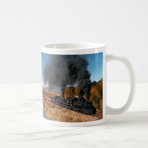 Cumbres and Toltec Railroad No 487 and No 484 Coffee Mug