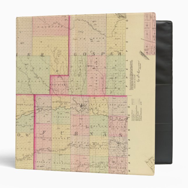 Cuming County, Nebraska Binder (Front/Inside)