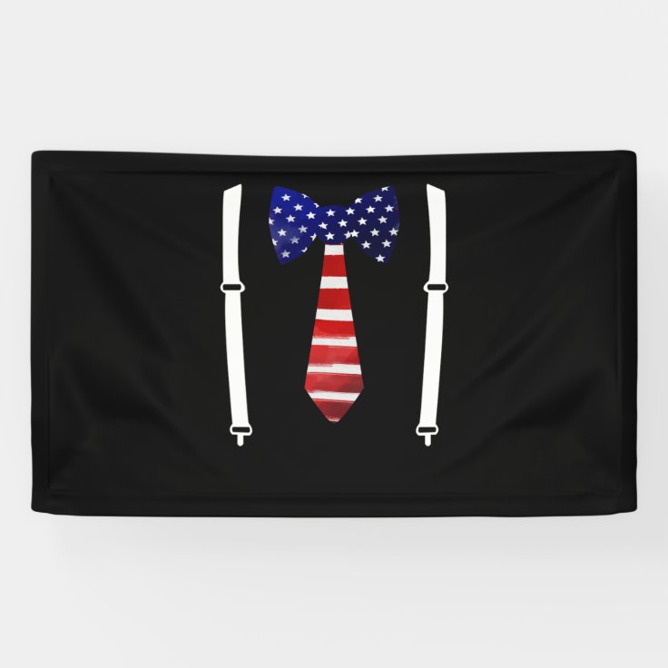Cummerbund Suspenders USA Flag Tuxedo Costume Banner Zazzle
