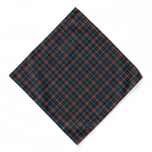 Cumming Clan Red, Blue, and Green Ancient Tartan Bandana