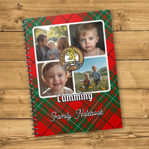 Cumming Family Photo Collage Notebook