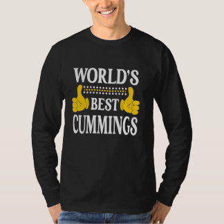 Cummings Surname Team Family Last Name World's Bes T-Shirt