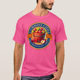 Cummins Cider Adult Humor Boozy Novelty - art 1 T-Shirt