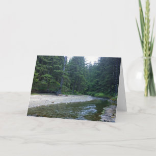 Cummins Creek at Neptune State Park, OR Card