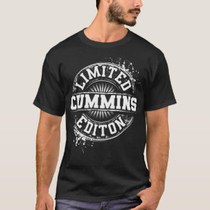 CUMMINS Funny Surname Family Tree Birthday Reunion T-Shirt