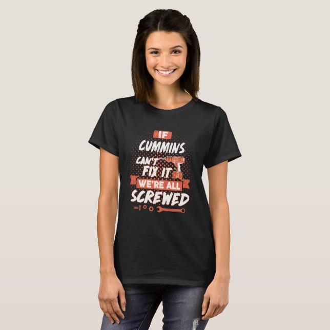 CUMMINS Shirt CUMMINS Gift Shirts Zazzle