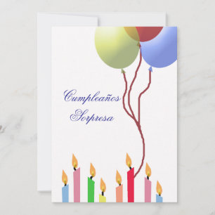 Cumpleaños - Invitation