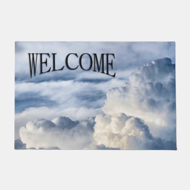Cumulus Cloud Group Doormat (Front)