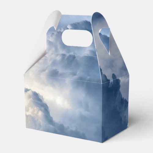 Cumulus Cloud Group Favor Boxes