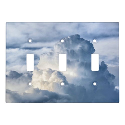 Cumulus Cloud Group Light Switch Cover