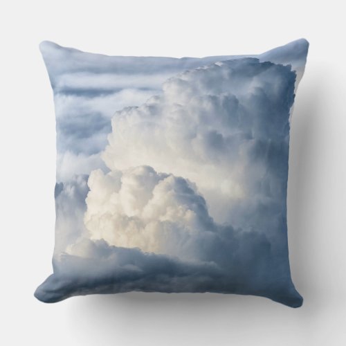 Cumulus Cloud Group Outdoor Pillow