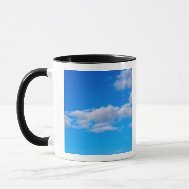 cumulus clouds over the western Antarctic Mug (Left)