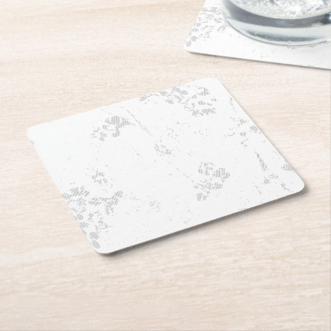 cumulus, font, pattern, grass, event, flooring, mo square paper coaster (Angled)