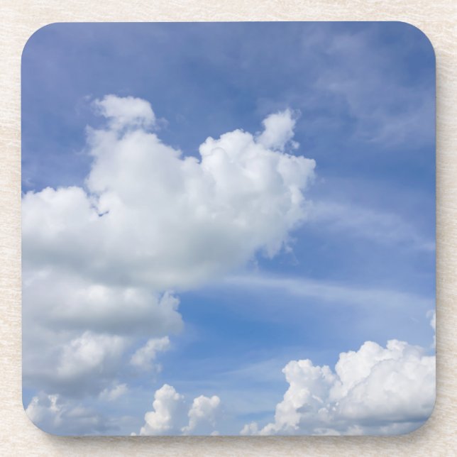 Cumulus Puffs Beverage Coaster (Front)