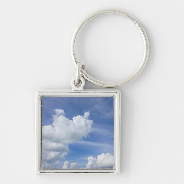 Cumulus Puffs Keychain (Front)