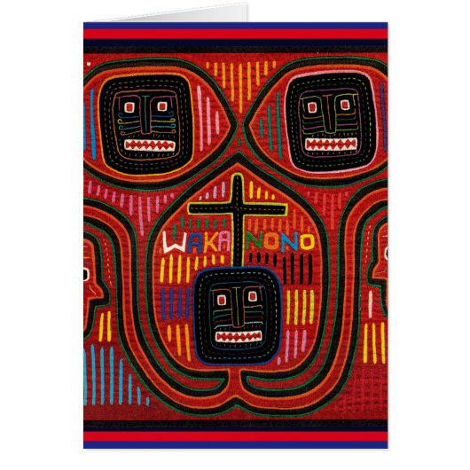 Cuna Tribal Design Cards (Front)