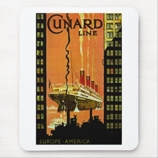 Cunard Europe-America Mouse Pad