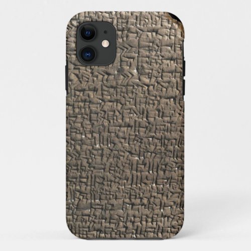Cuneiform iPhone case customizable to your phone